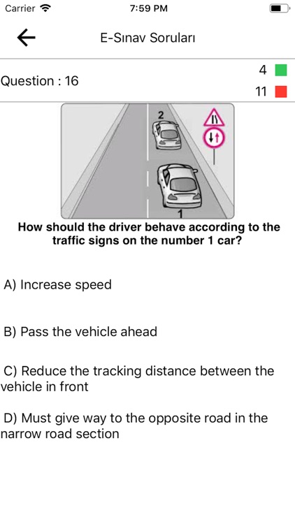 ehliyet e-sınav 2019