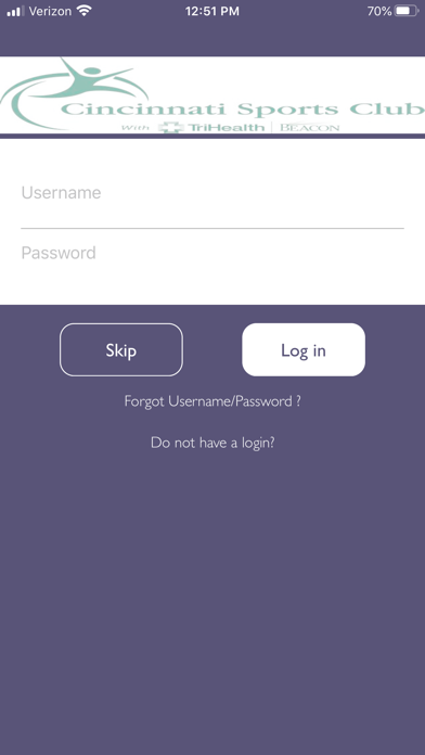 Screenshot #1 pour Cinci Sports Club