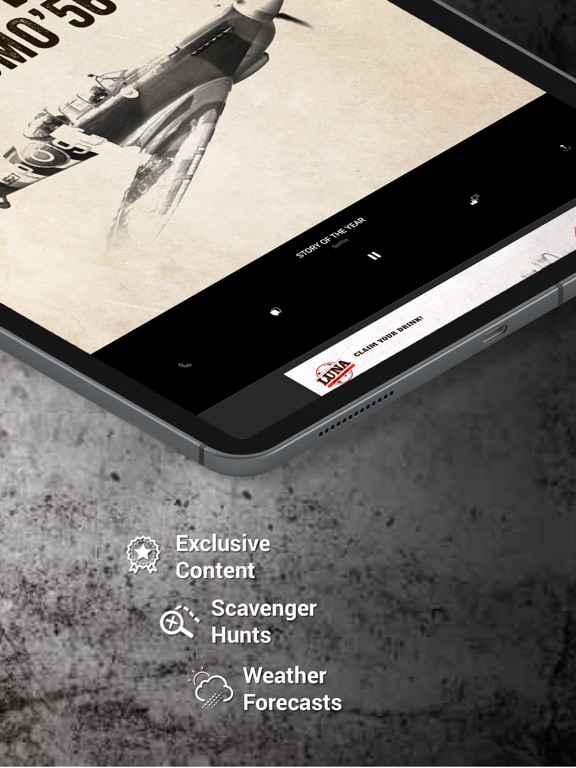 96.7 The Eagle iPad screenshot 3 - Music app