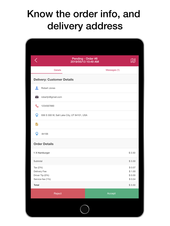 App screenshot