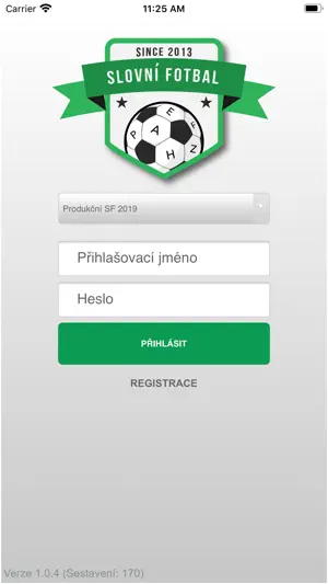Slovni Fotbal screenshot 1