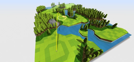 Screenshot of OK Golf