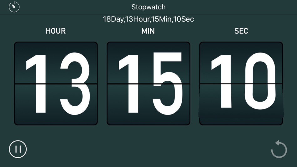 #2. Flip Timer & stopwatch (iOS) Podle: 书勇 贾