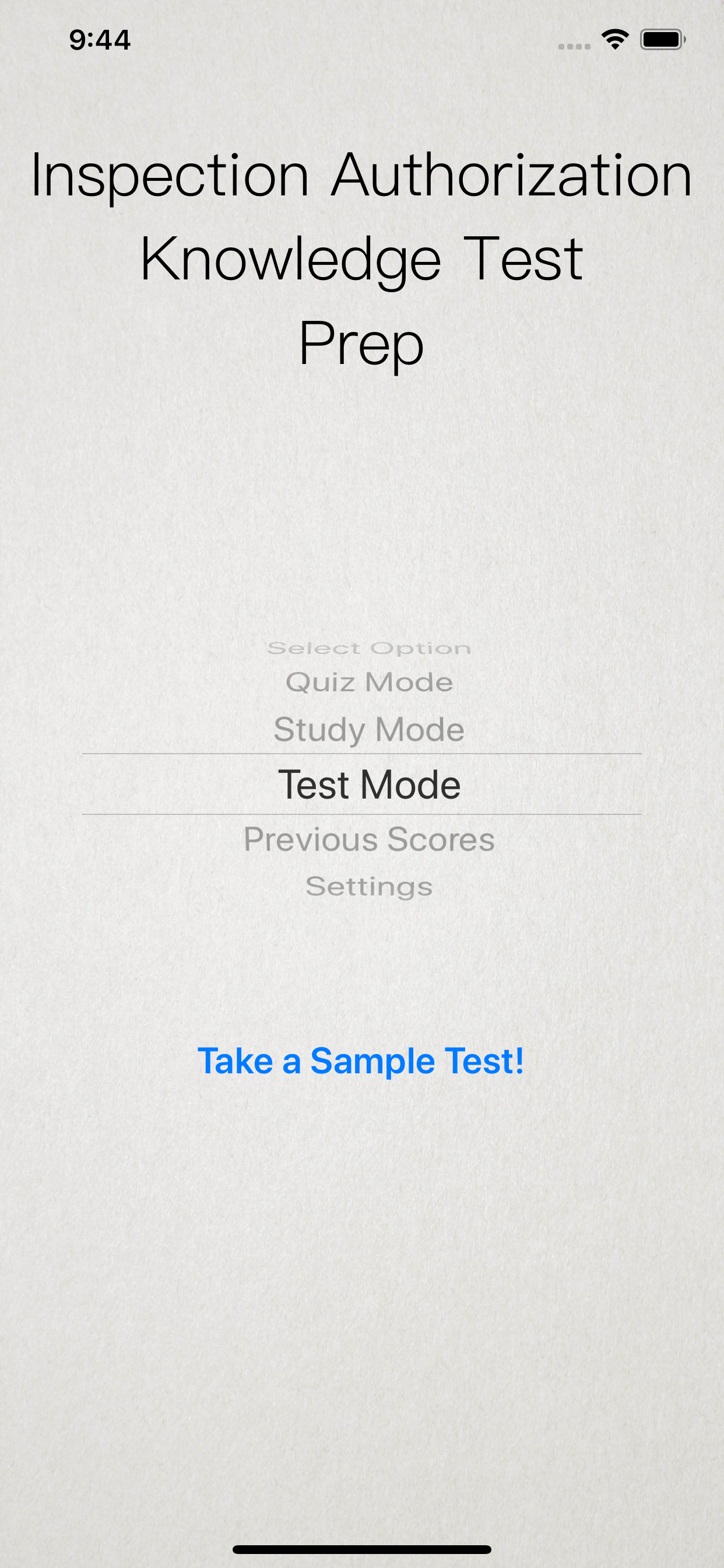 FAA IA Knowledge Test Prep