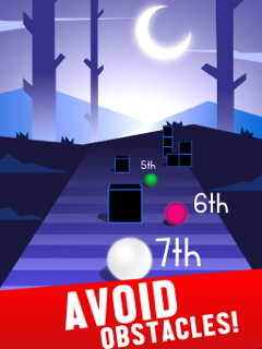 Ball Race on Color Road screenshot 15