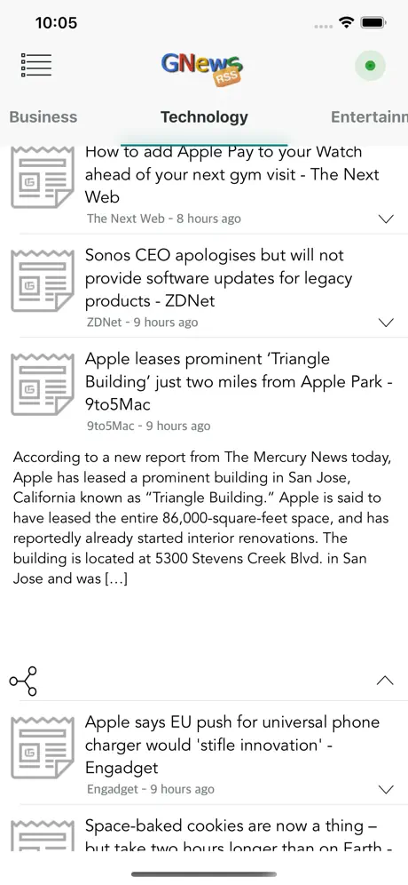 GNews RSS