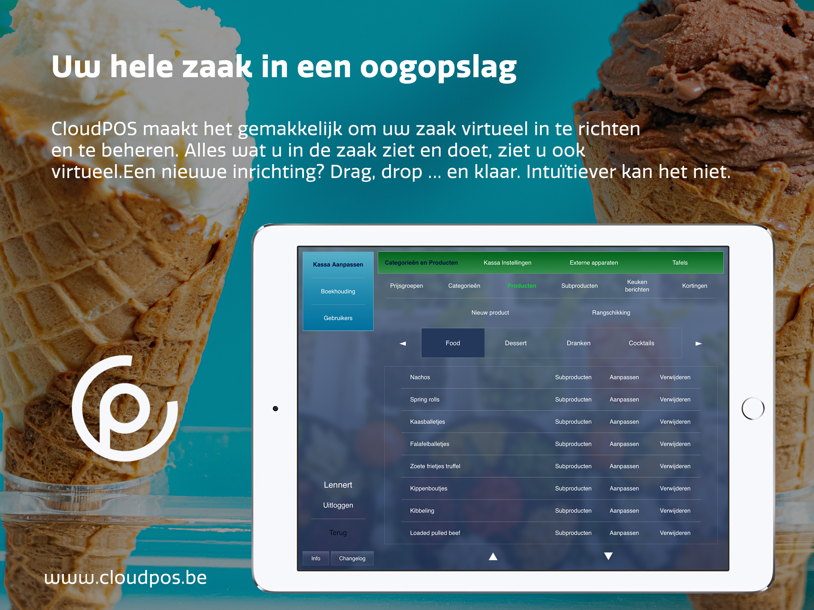 CloudPOS Kassa screenshot 3