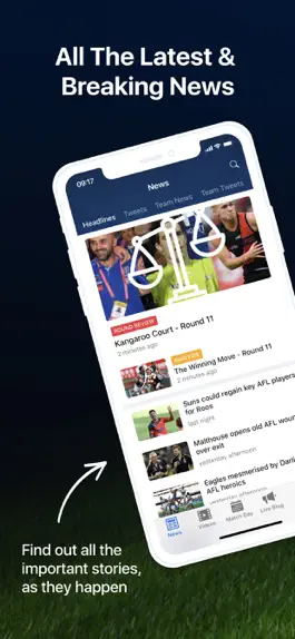 Game screenshot Footy Live: AFL Scores & Stats mod apk