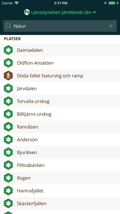 Jämtlands Naturkarta screenshot-5