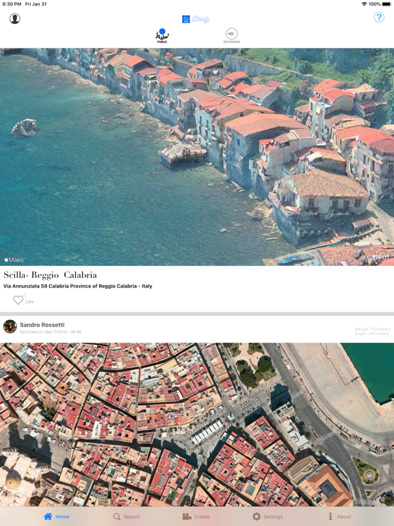 Screenshot #6 pour Birdy - Maps Video Recorder