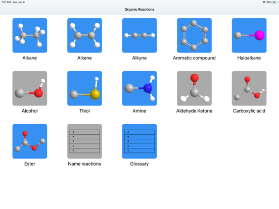 Screenshot #4 pour Organic Reactions
