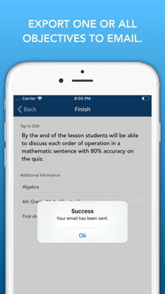Learning Objective Creator screenshot 6