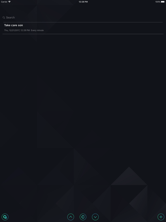 Remind Repeatedly Until Done iPad screenshot
