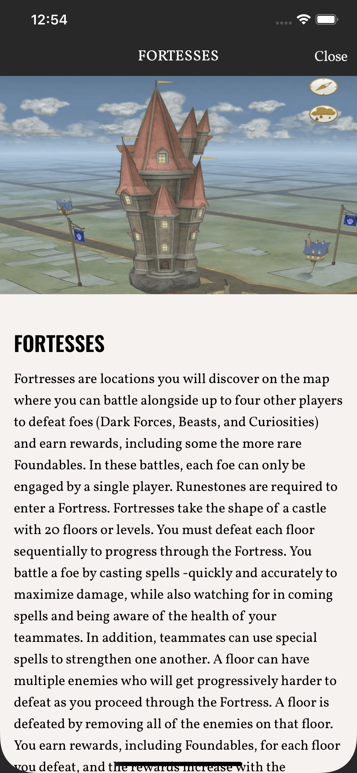 Wizards GO App screenshot 2