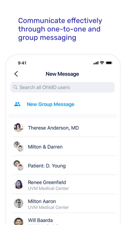 OhMD HIPAA Compliant Texting screenshot-4