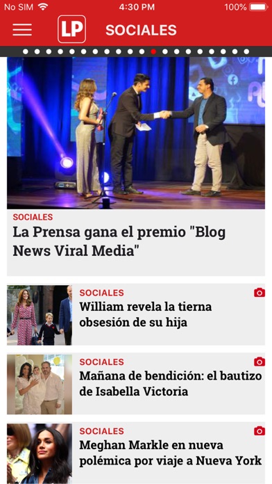 Diario La Prensa Honduras Screenshot
