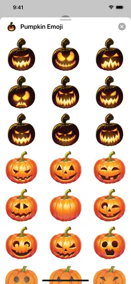 Game screenshot Pumpkin Emoji Stickers mod apk