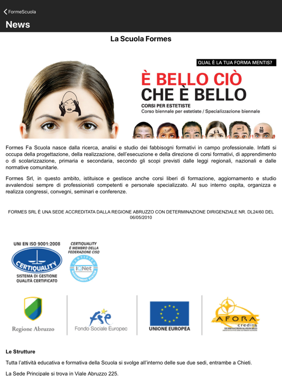 Screenshot #6 pour Formes Fa Scuola - Estetica