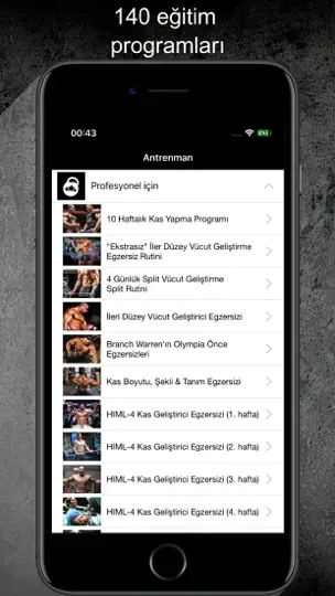 Gym Guide Pro Workouts iPhone Ekran Görüntüsü 1