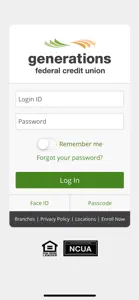 Generations FCU Mobile Banking screenshot #1 for iPhone