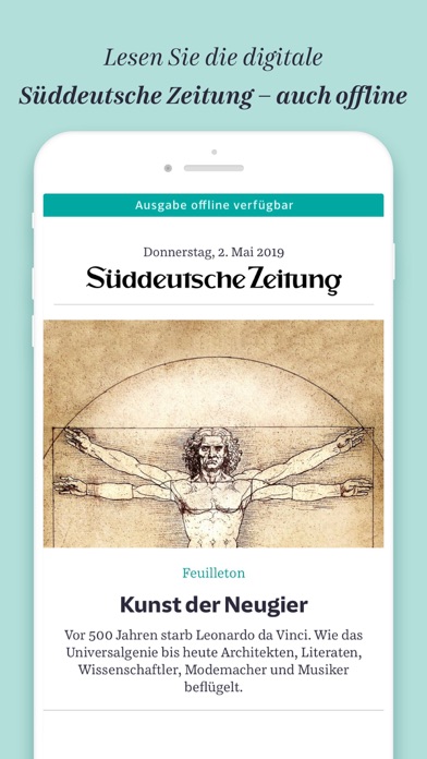 Süddeutsche Zeitung Screenshot