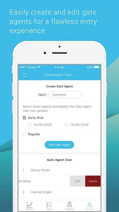 Ticketmelon Manager Screenshot