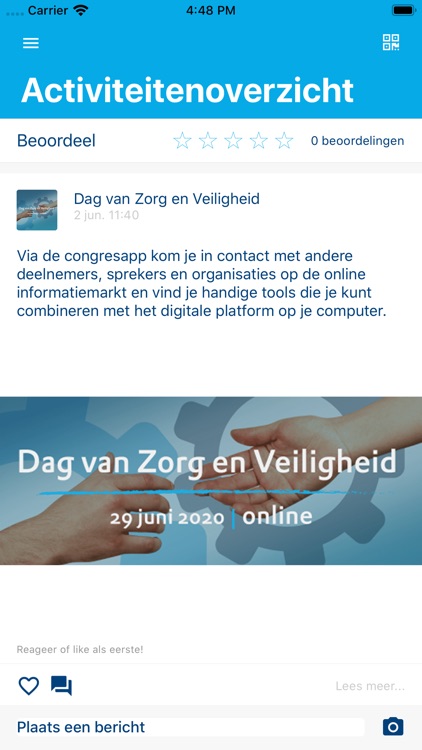 Dag van Zorg en Veiligheid