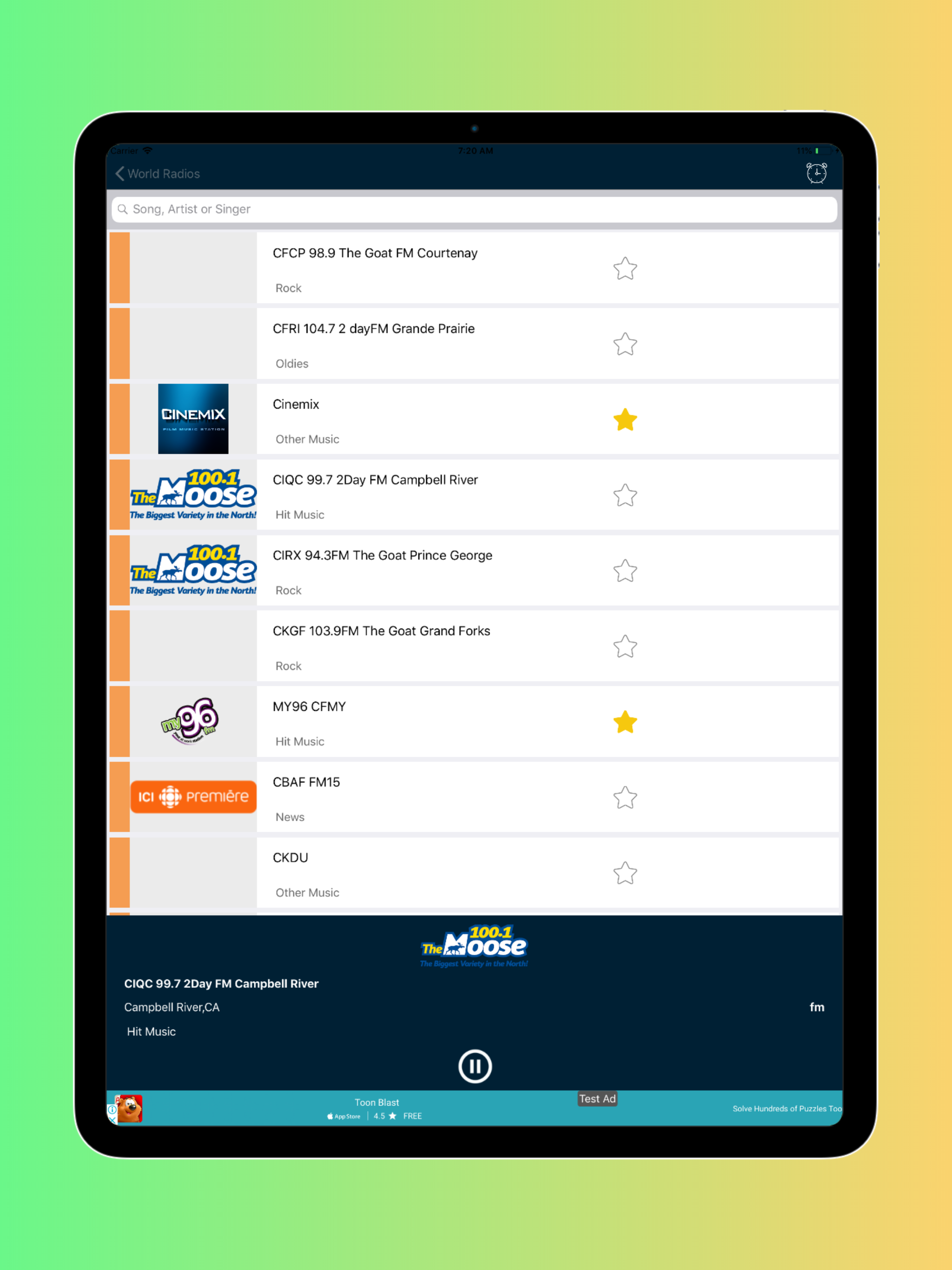 Radio Online - FM Radio World screenshot 14