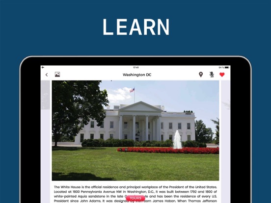 Washington DC Travel Guide . iPad screenshot 5 - Travel app