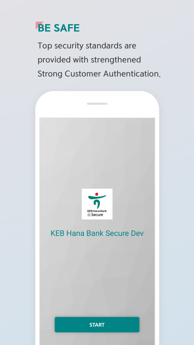 Screenshot #1 pour Hana Bank Secure for EU