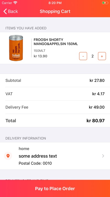 Velgmat screenshot-3