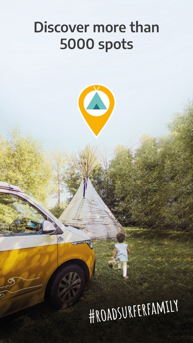 roadsurfer spots Campsites Screenshot