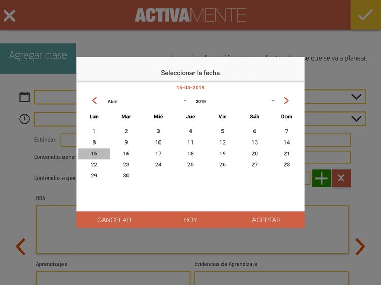 Planeador Activamente
