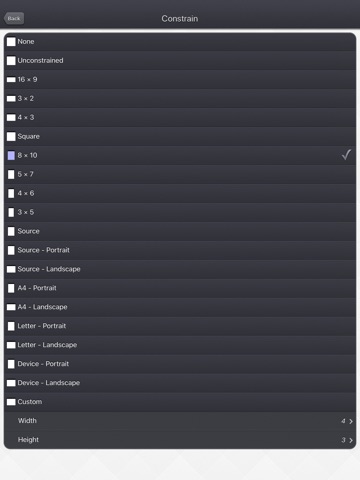 Unlive - HD video in the photo iPad screenshot