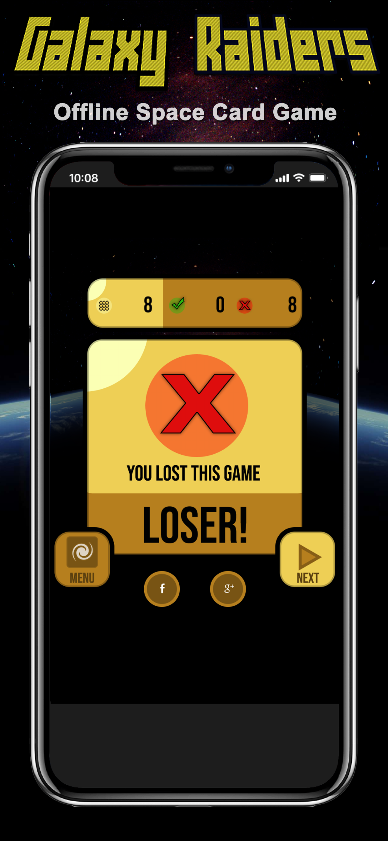 Galaxy Raiders - space cards screenshot 3