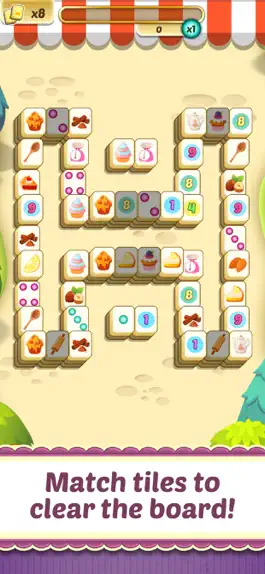 Game screenshot Mahjong Cupcake Bakery Puzzle mod apk