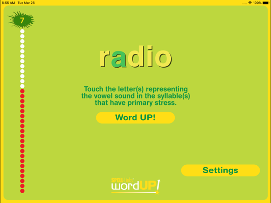 SPELL-Links WordUP! iPad screenshot 4 - Education app
