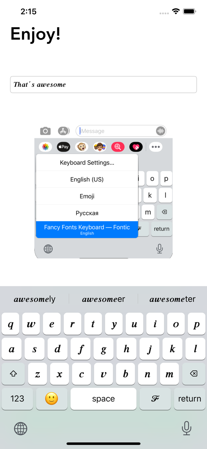 Fonts  Emoji Fancy Keyboard