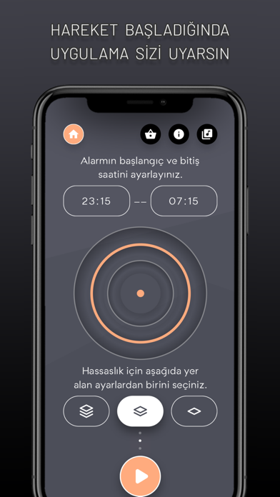 Screenshot #1 pour Deprem Hareket Uyarı Sensörü