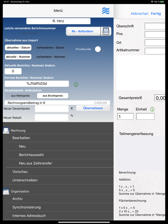 Screenshot #4 pour MEiAPPS Inventur