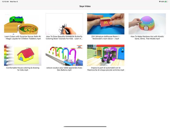 Screenshot #6 pour Soye Videos