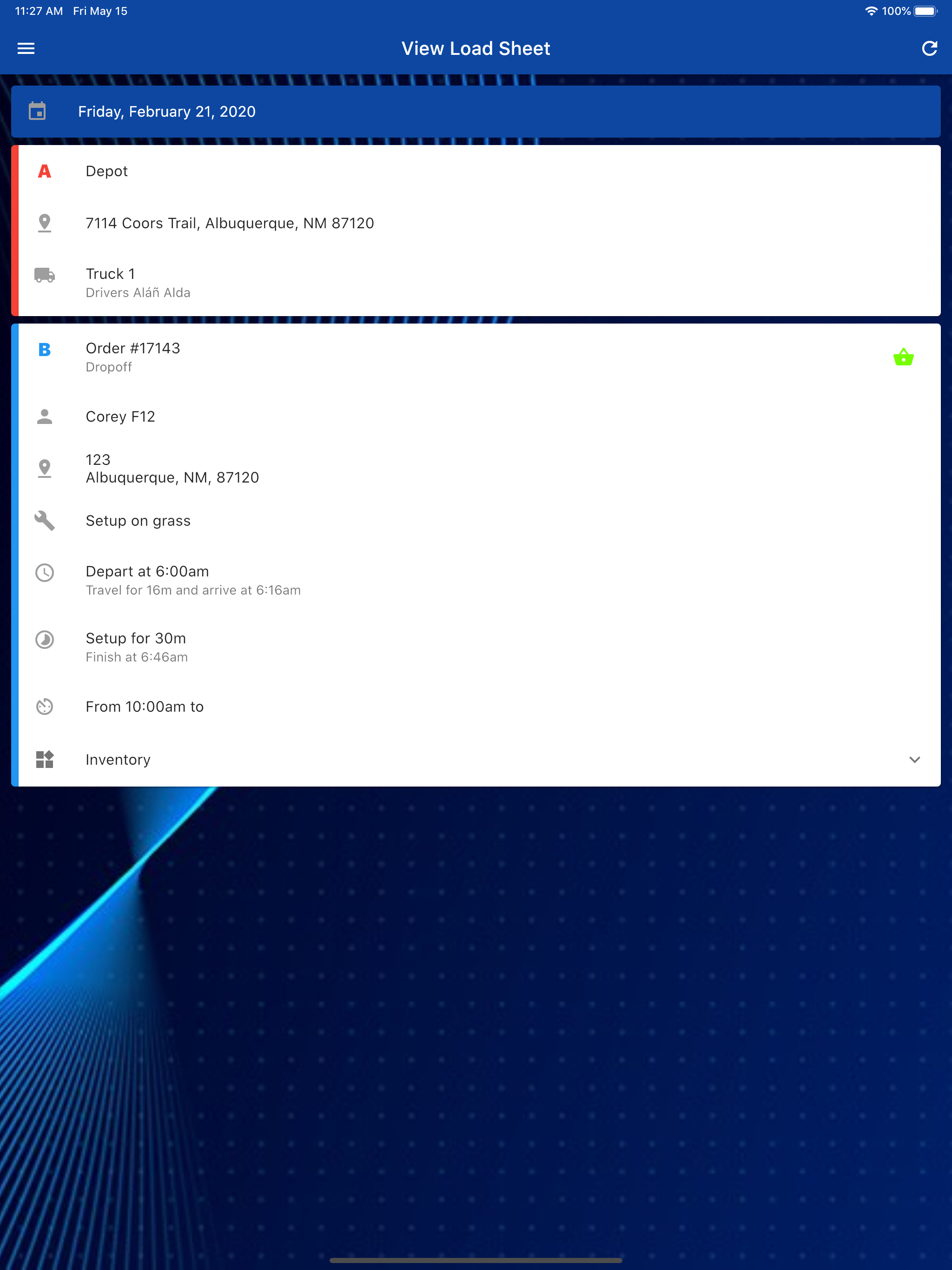 DRS Driver App