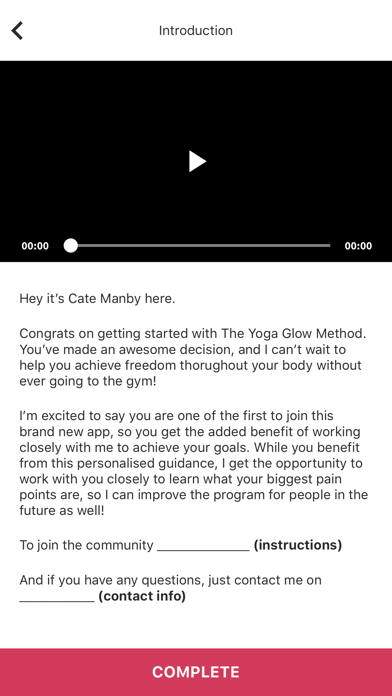 YogaGlow Screenshot