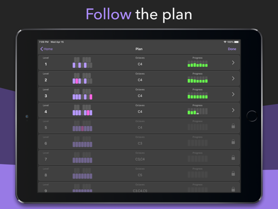 Screenshot #5 pour Absolute－Develop Perfect Pitch