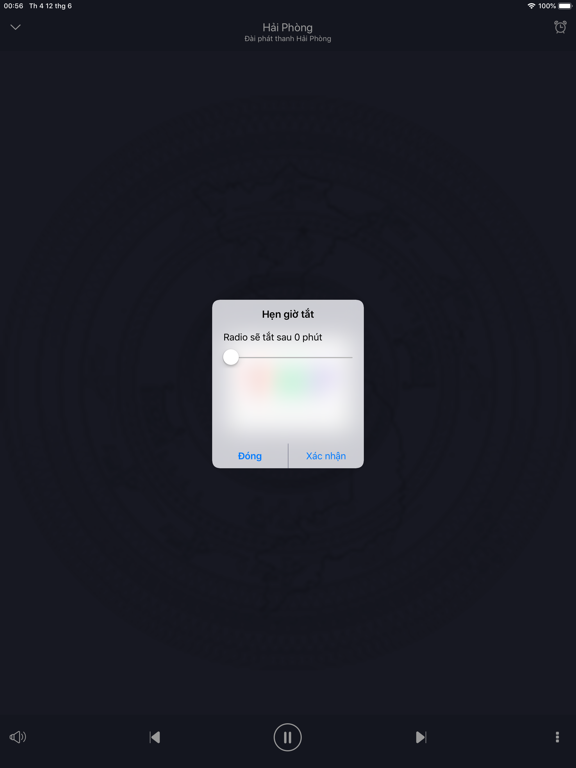 FM Radio Vietnam Online iPad screenshot 4 - Entertainment app