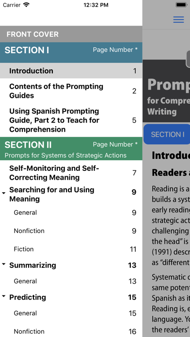 Screenshot #2 pour F&P Spanish Prompting Guide 2