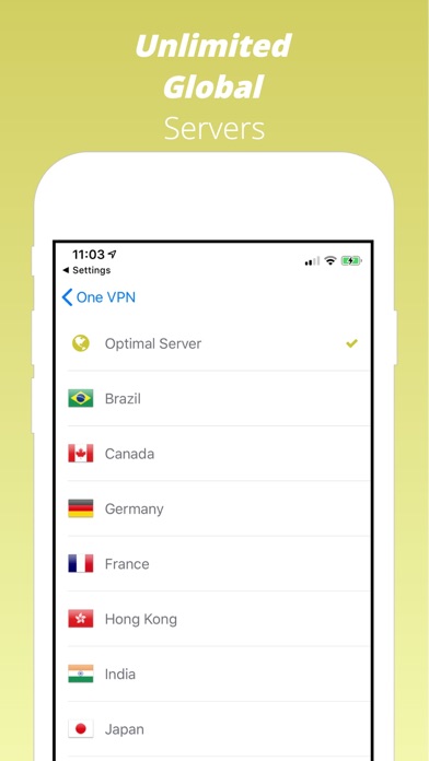 One VPN - OneVPN Limitless VPN screenshot 3