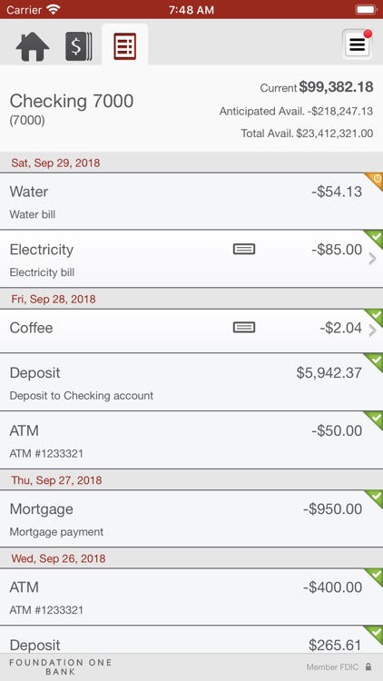 Foundation One Bank Business screenshot-4