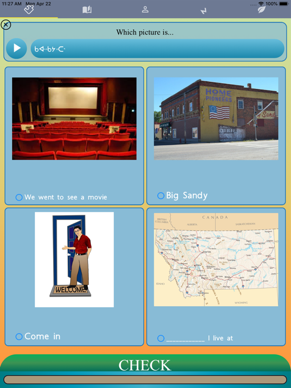 Screenshot #4 pour Cree Language