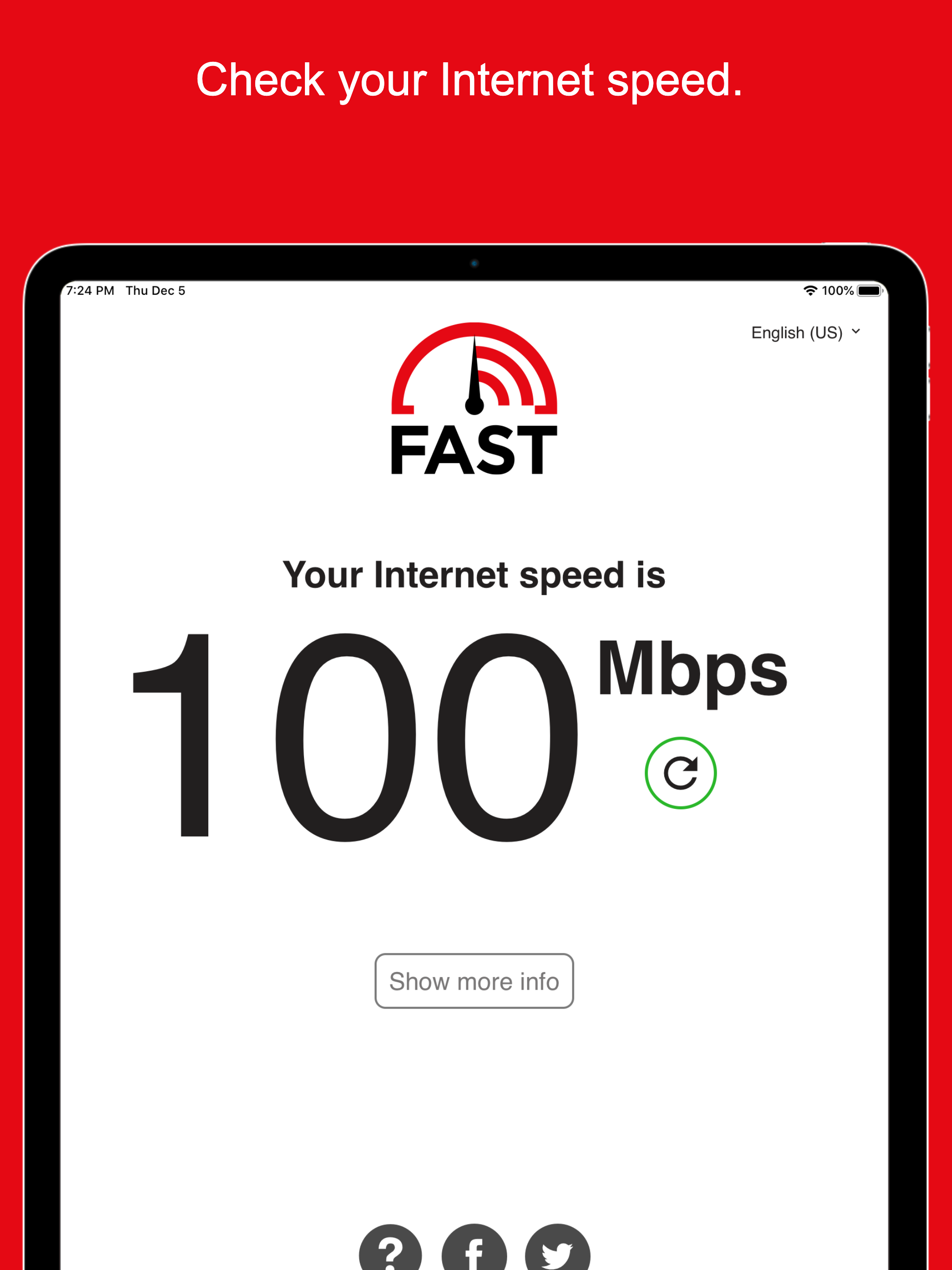 FAST Speed Test
